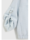Moodo Jakna z zavitimi rokavi svetlo modra Moodo
