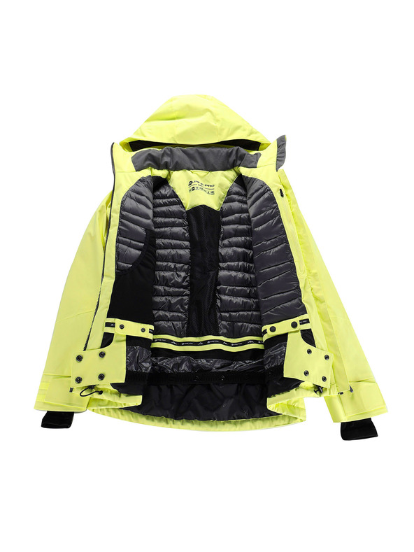 ALPINE PRO Ženska smučarska jakna z membrano ptx snow ALPINE PRO REASA 2 charlock