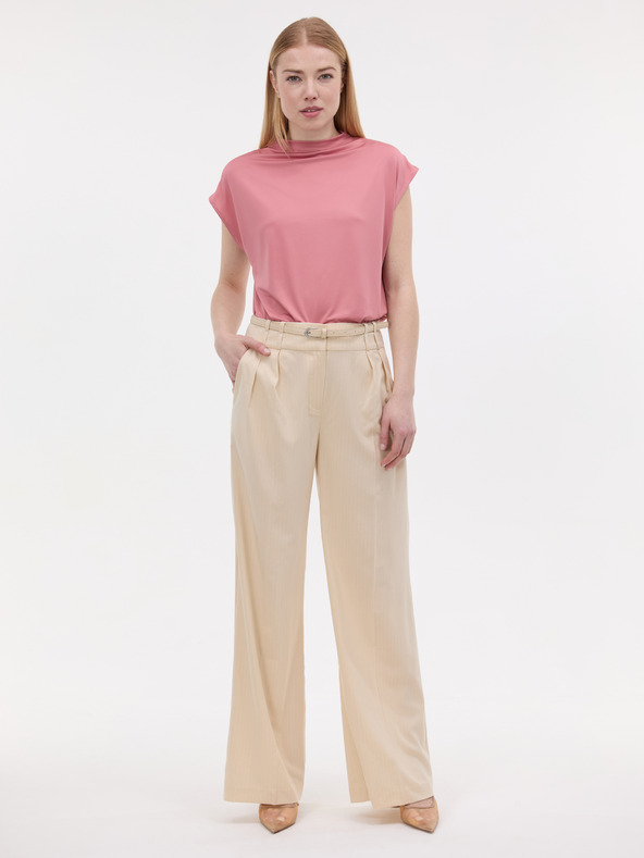 Orsay Rožnata ženska majica s kratkimi rokavi ORSAY