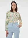 Orsay Svetlo zelena ženska vzorčasta bluza ORSAY