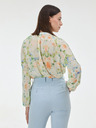 Orsay Svetlo zelena ženska vzorčasta bluza ORSAY