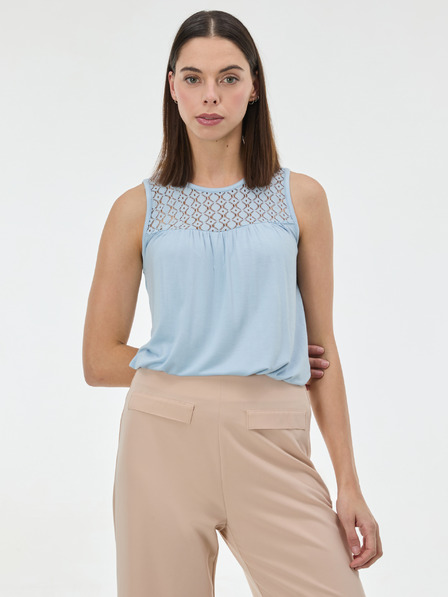 Orsay Svetlo modra ženska majica brez rokavov ORSAY