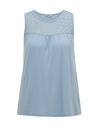 Orsay Svetlo modra ženska majica brez rokavov ORSAY