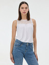 Orsay Bela ženska majica brez rokavov ORSAY