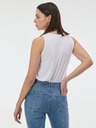 Orsay Bela ženska majica brez rokavov ORSAY