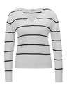 Orsay Črn črtast ženski pulover ORSAY