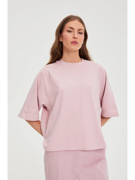 Moodo Roza oversized pulover Moodo