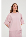 Moodo Roza oversized pulover Moodo
