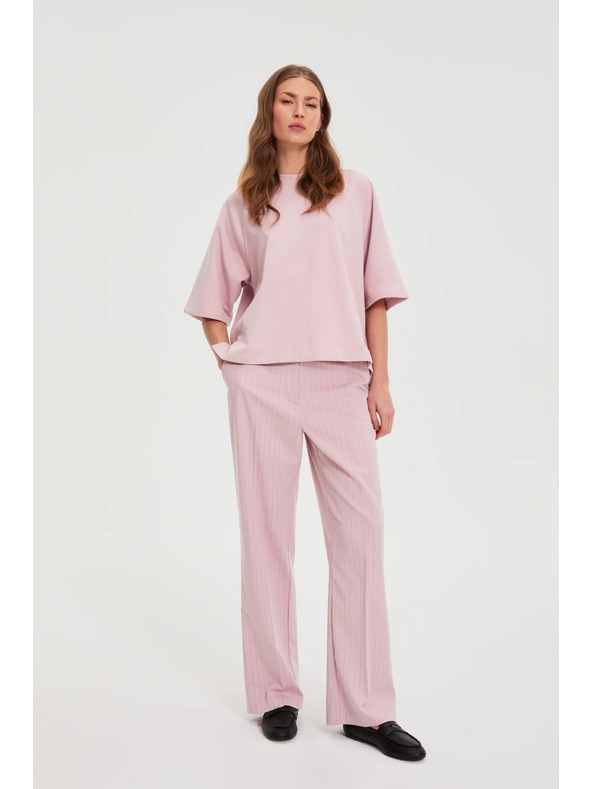 Moodo Roza oversized pulover Moodo