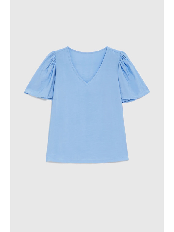 Moodo Viskozna modra srajca Moodo