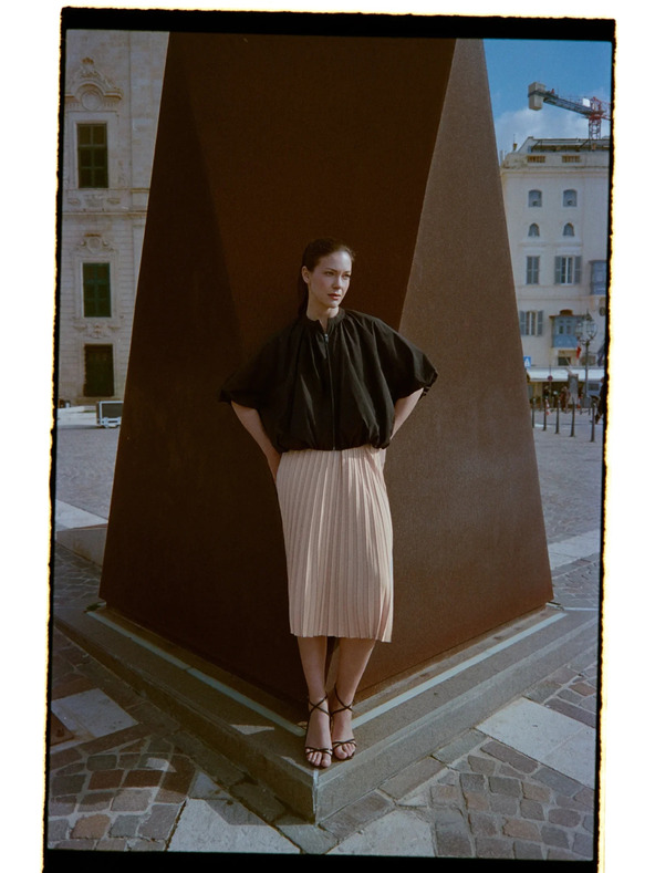 Moodo Črna oversized jakna Moodo