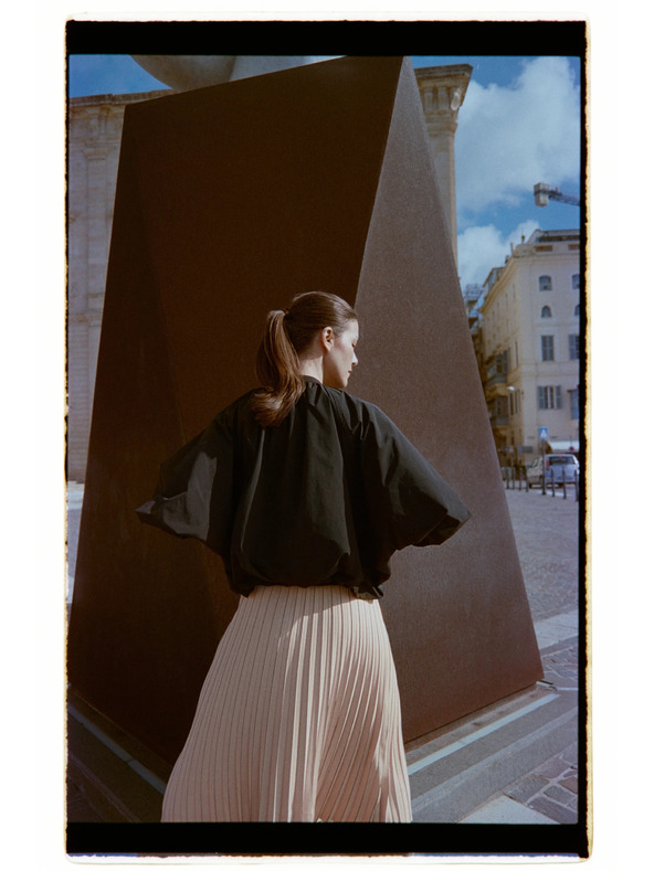 Moodo Črna oversized jakna Moodo