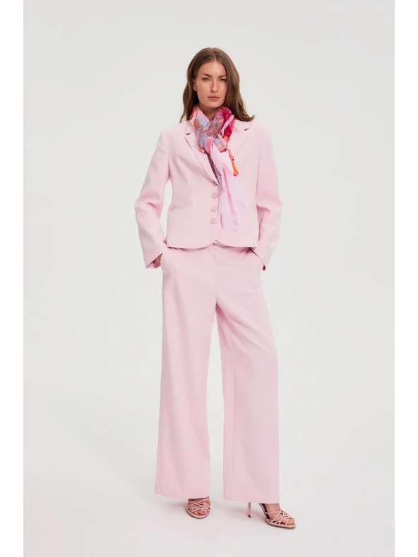 Moodo Enoredna roza jakna Moodo