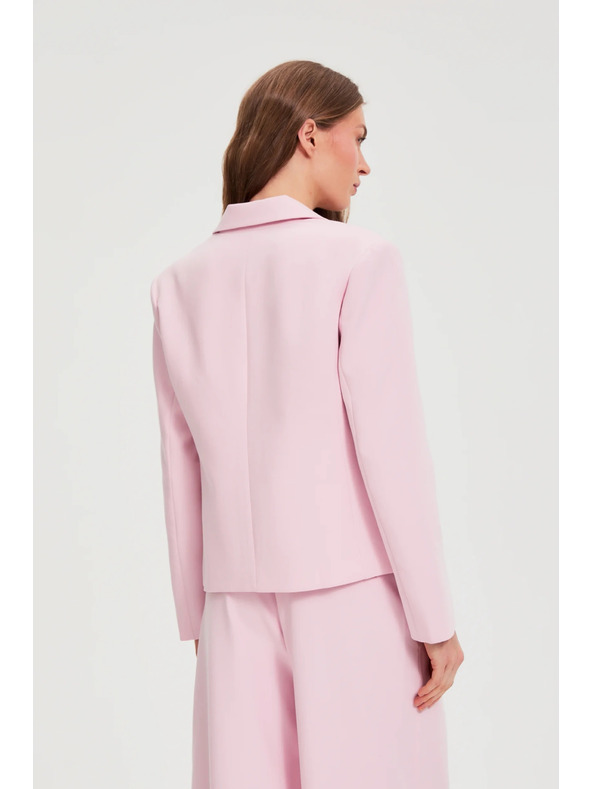 Moodo Enoredna roza jakna Moodo