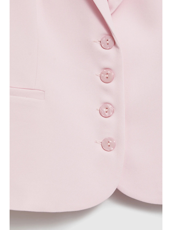 Moodo Enoredna roza jakna Moodo