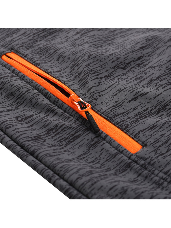 ALPINE PRO Moška softshell jakna z dwr obdelavo ALPINE PRO HERAS dk.true gray