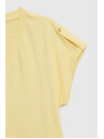 Moodo Majica iz bombaža rumena Moodo