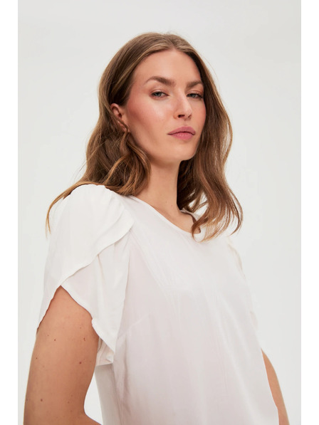 Moodo Gladka bela srajca Moodo