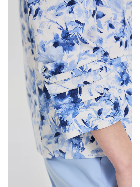 Moodo Sako s cvetovi modra Moodo