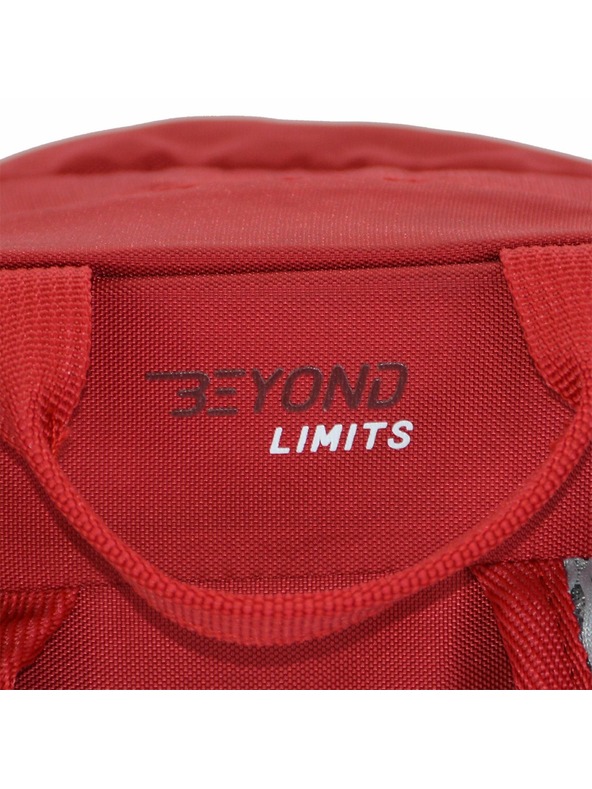 ALPINE PRO Outdoor nahrbtnik s pláštenko 25 l ALPINE PRO MONRE kardinalna