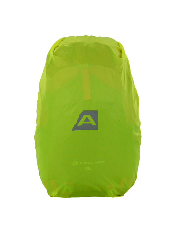 ALPINE PRO Outdoor nahrbtnik s pláštenko 25 l ALPINE PRO MONRE kardinalna