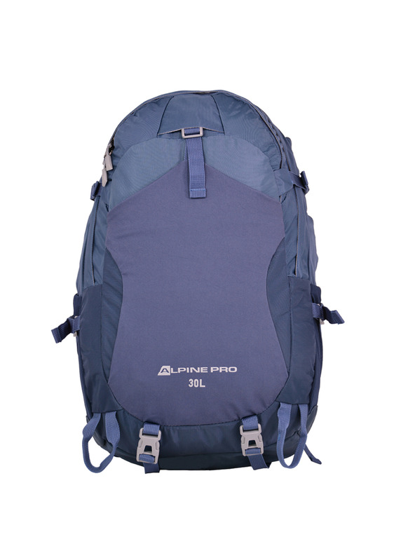 ALPINE PRO Outdoor nahrbtnik s pláštenko 25 l ALPINE PRO MONRE dk.metal modra
