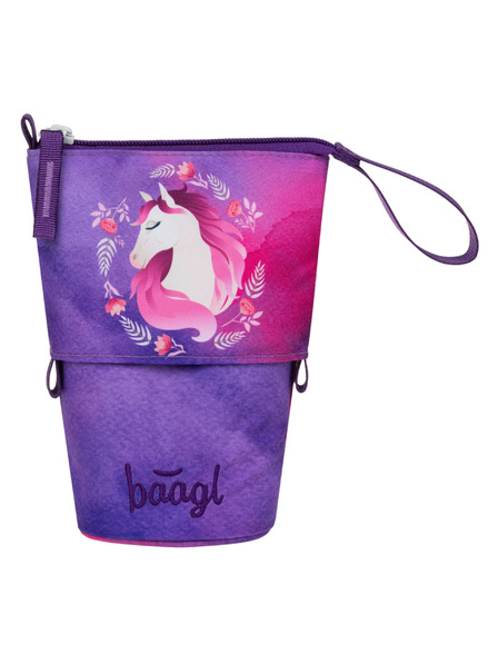 BAAGL  BAAGL Šolski penalik Peščena barva Konj GRS