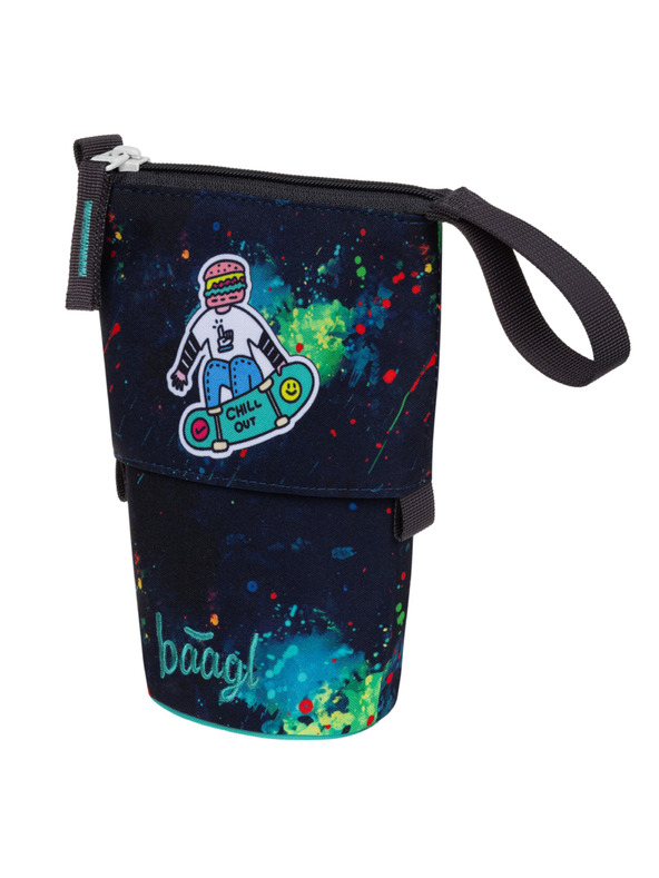 BAAGL  BAAGL Šolski penalik Peščena barva Chill GRS