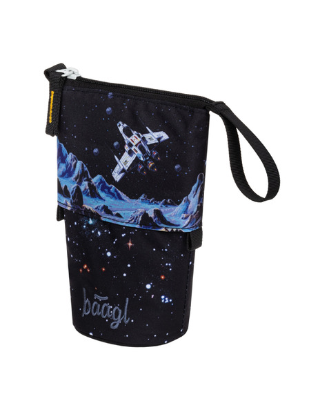 BAAGL  BAAGL Šolski penalik Peščena barva Pixel vesolje GRS