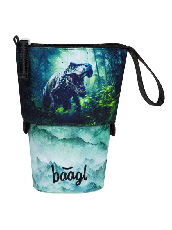 BAAGL  BAAGL Šolski penalik Peščena barva Dino GRS