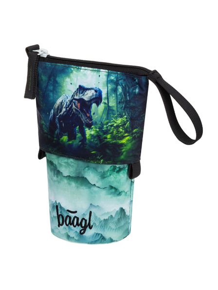 BAAGL  BAAGL Šolski penalik Peščena barva Dino GRS