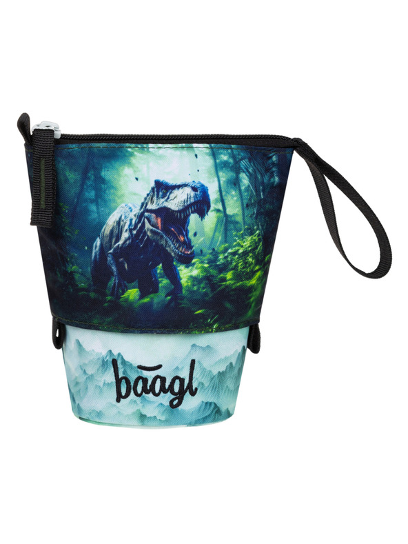 BAAGL  BAAGL Šolski penalik Peščena barva Dino GRS