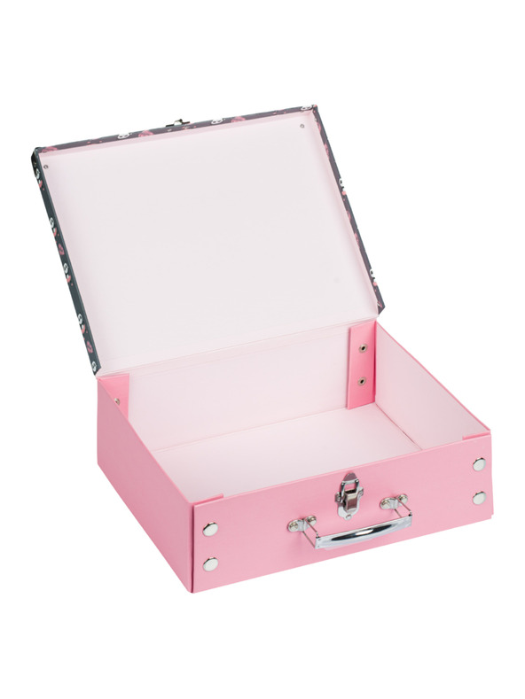 BAAGL  BAAGL Zložljiv šolski kovček Panda s kovinami