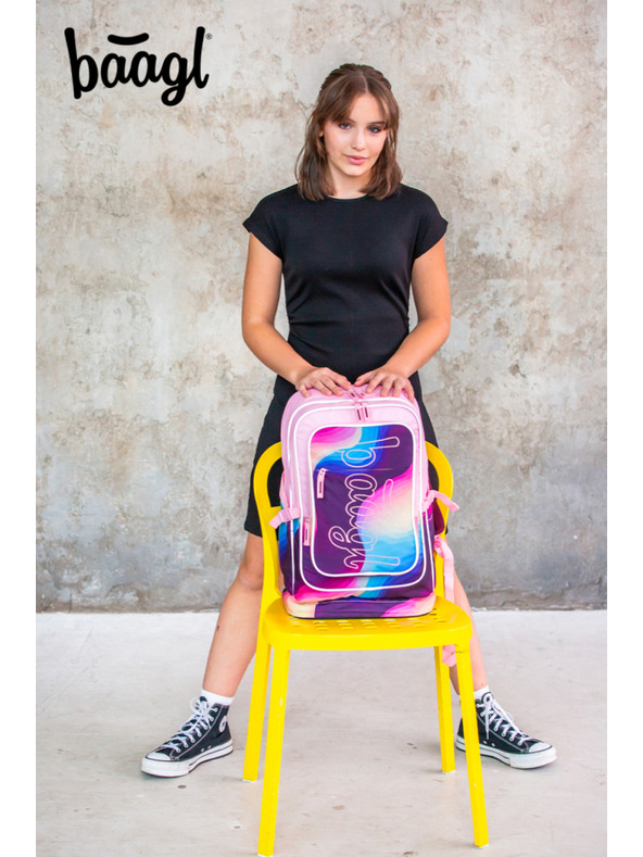 BAAGL  BAAGL SET 5 Cubic Lyra: nahrbtnik, penalik, vrečka, pas, ovoj za prenosni računalnik GRS