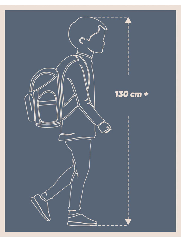 BAAGL  BAAGL Šolski nahrbtnik Cubic Flash GRS