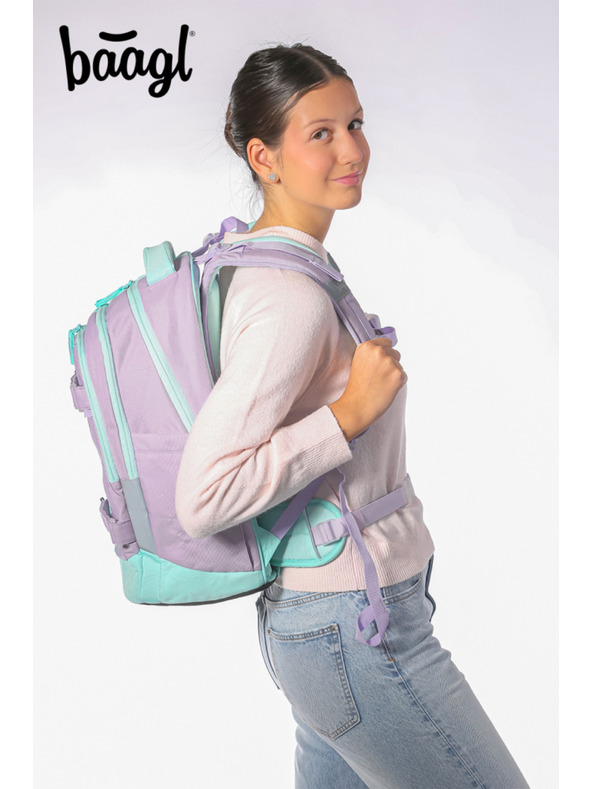 BAAGL  BAAGL SET 5 Skate Max Sweet: nahrbtnik, pernica, vrečka, športna torba, ledvinka GRS