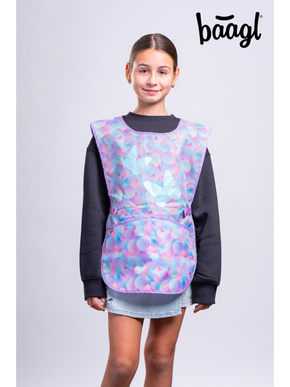 BAAGL  BAAGL SET 5 Ergo Candy: aktovka, pernica, vrečka, predpasnik, denarnica