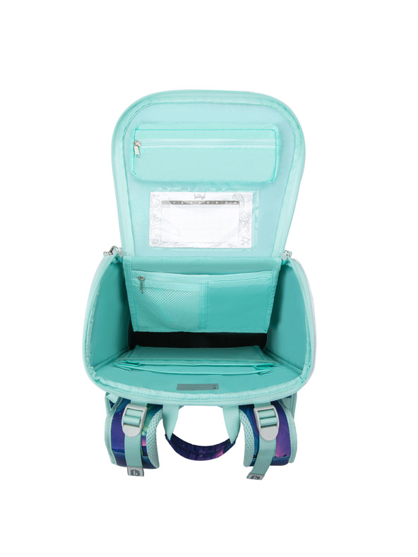 BAAGL  BAAGL SET 5 Zippy Plus Aurora: aktovka, pernica, vrečka, predpasnik, denarnica GRS