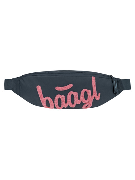 BAAGL  BAAGL Ledvinka Snap Logo roza GRS