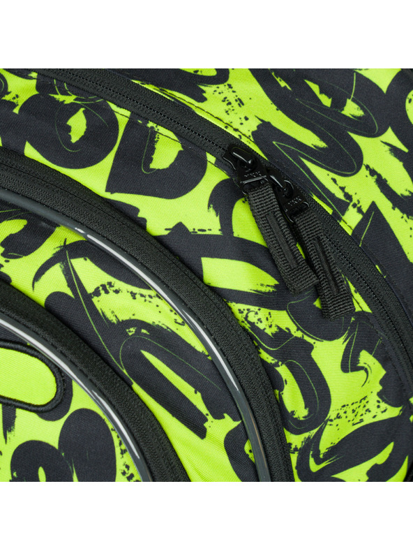 BAAGL  BAAGL Šolski nahrbtnik Core Lime