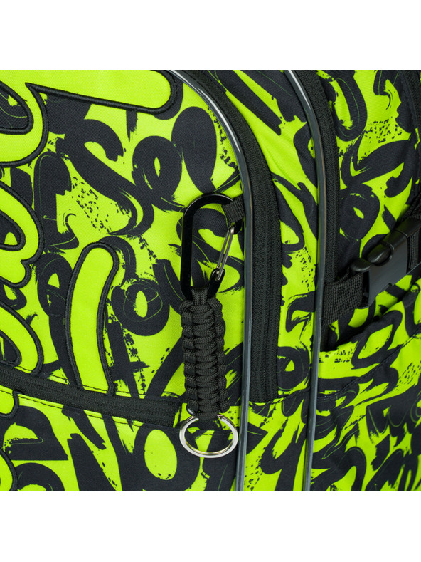 BAAGL  BAAGL Šolski nahrbtnik Core Lime