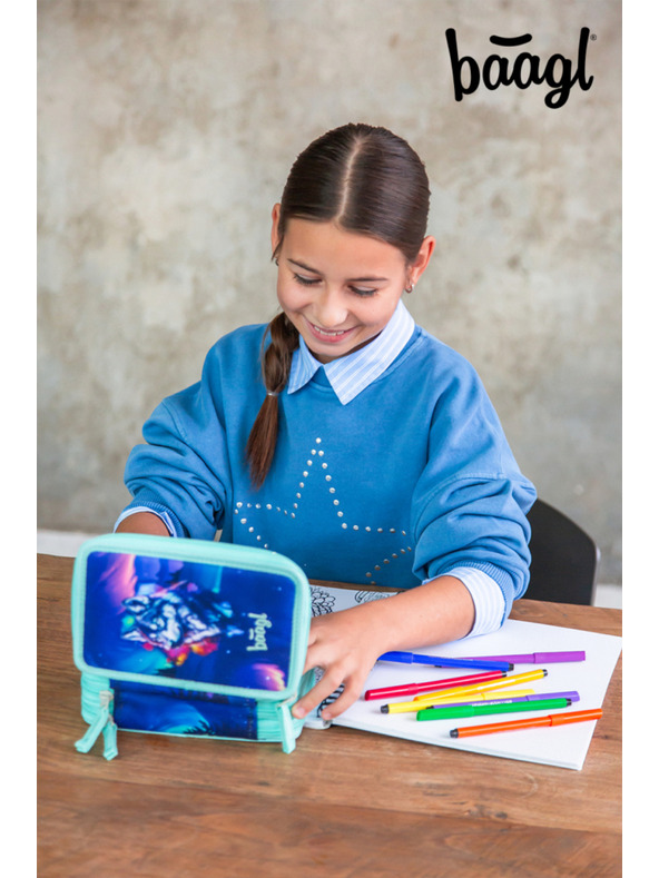 BAAGL  BAAGL Šolski svinčnik tridelen Aurora GRS