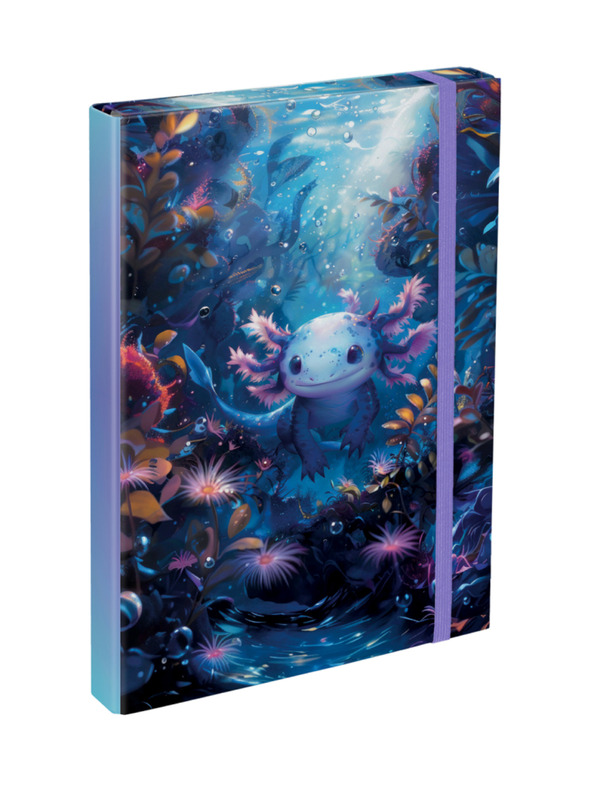 BAAGL  BAAGL Mape za šolske zvezke A4 Axolotl