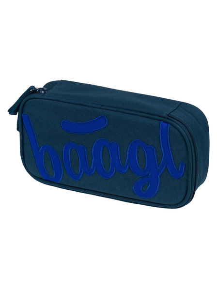 BAAGL  BAAGL Šolski svinčnik etui Logo modra GRS