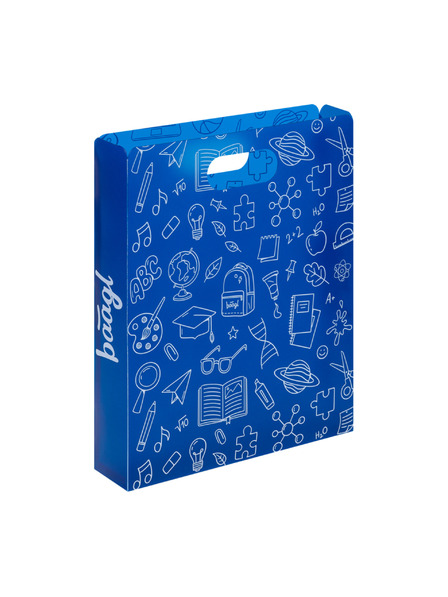 BAAGL  BAAGL Plastične mape za šolske zvezke School modre