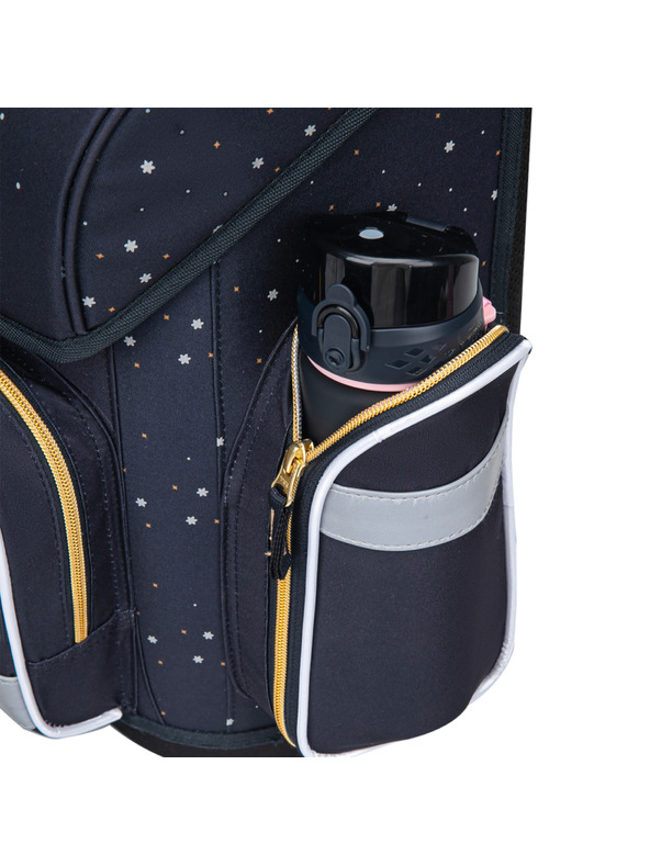 BAAGL  BAAGL SET 3 Ergo Unicorn Gold: aktovka, svinčnik, vrečka