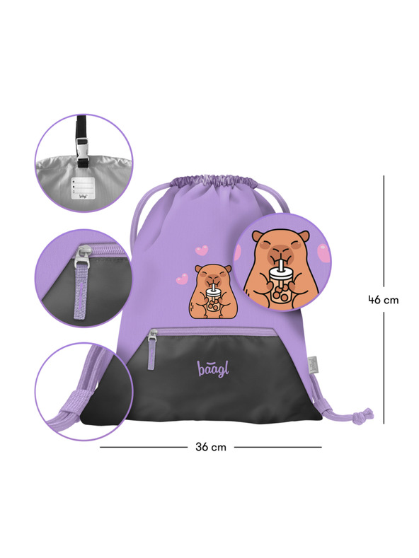 BAAGL  BAAGL Vrečka s žepom Kapybara