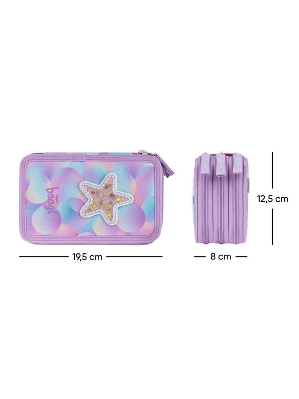 BAAGL  BAAGL Šolski svinčnik tridelen Candy