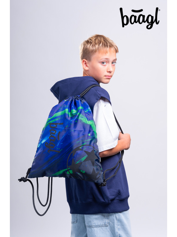 BAAGL  BAAGL SET 3 Core Football champion: nahrbtnik, svinčnik, vrečka GRS