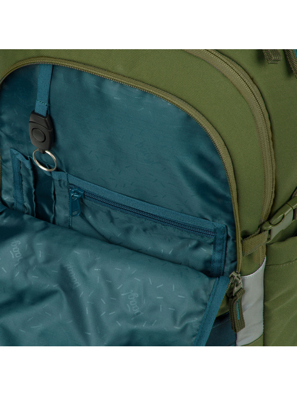 BAAGL  BAAGL KOMPLET 3 Skate Olive: nahrbtnik, penal, športna torba GRS